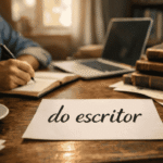 do escritor