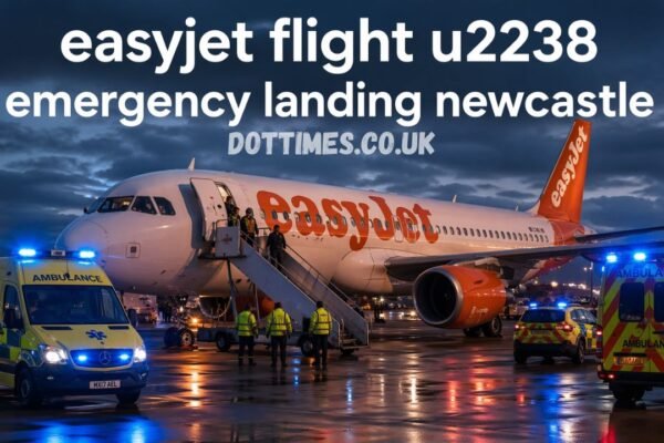 easyjet flight u2238 emergency landing newcastle
