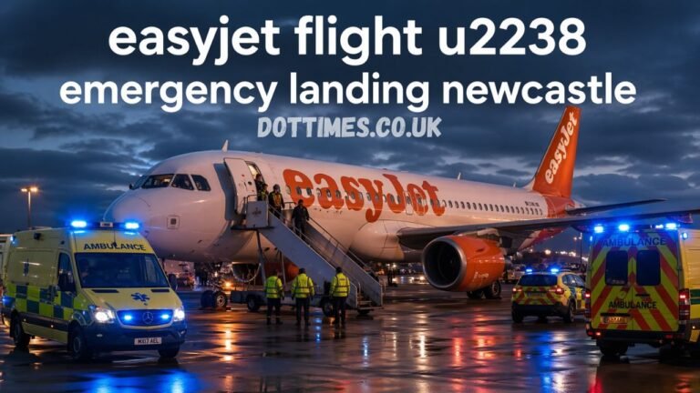 easyjet flight u2238 emergency landing newcastle: what really happened and why flights divert mid-air