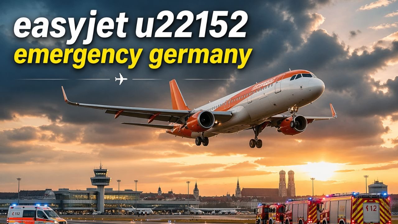 easyjet u22152 emergency germany