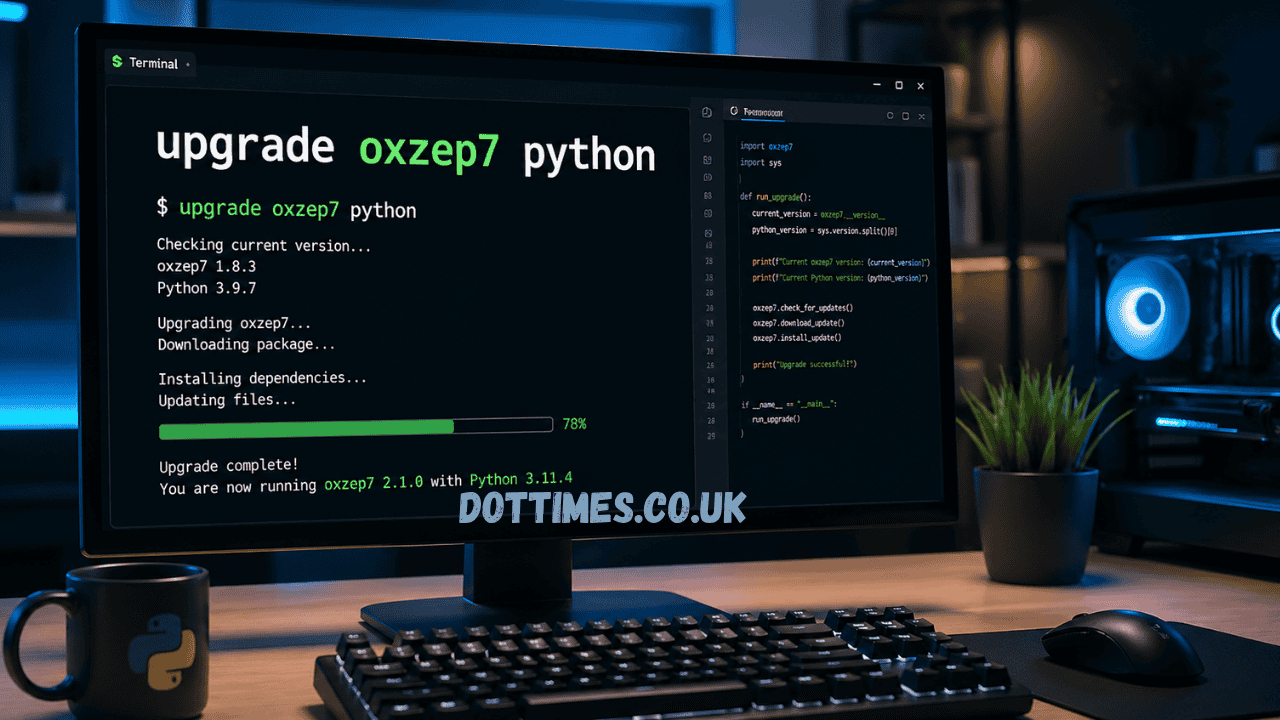 upgrade oxzep7 python